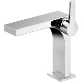 Keuco Waschtisch-Einhebelmischer 150 Edition 11 Ausl. 136mm, o. Abl.garn, SW-chrom geb.