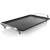 Princess Griddle 103120 - Table Chef Premium - Griddle - Gourmet - Large 60x36 cm - 2500W - Einstellbarer Thermostat - 1,5 Meter Kabel - Teppanyaki - Doppeltes Heizelement - Extra schnelle Aufheizung