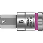 Wera 05003339001, Buchse, 1/4", Metrisch, 1 Kopf/Köpfe, 8 mm, 28 mm