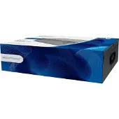 MediaRange BOX78, Gehäusebox, 1000 Disks, Silber, Fleece, Kunststoff, Holz, 120 mm, Aluminium