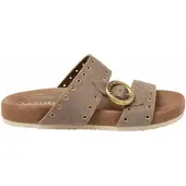 Lazamani Slipper 75.862 Damen Stone Suede-Schuhgröße 37