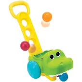 B-Kids Gator Scoot N' Scoop Alligator interaktives Spielzeug zum Bälle aufheben mit Geräuschen, lehrreich