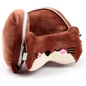 Puckator Otter Reisekissen & Schlafmaske