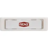 Renz Klingeltaster LIRA 75x22mm RAL9016 verkehrsweiss