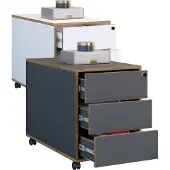 VCM Büro Rollcontainer Salia 3 Schublade