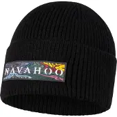NAVAHOO Strickmütze "Keksmagie 14" Stylische Mütze mit großem Logodruck