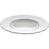 Alessi Suppenteller Dressed White Porzellan 23,3 cm (Set von 4 Stück)