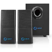 Nedis Gaming-Lautsprecher - Lautsprecherkanäle: 2.1 - Stromversorgung über USB - 3.5 mm Stecker - 30 W - Ohne Beleuchtung - Lautstärke-Regler