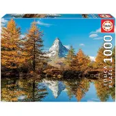 Eurographics Educa - Puzzle The Matterhorn in the Fall - 1000 dielov