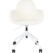 Zuiver Albert Kuip Bürostuhl Armlehne Weiß