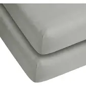 Aspero 2 x Spannbettlaken aus Baumwolle