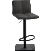 Mayer Bar-/Tresenhocker 1285 Gestell schwarz Sitzschale schwarzgrau