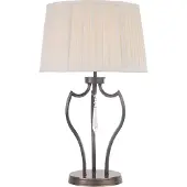 Elstead Lighting Elstead Pimlico Tischleuchte E27 Dunkle Bronze Elfenbein
