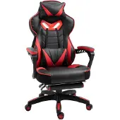 Vinsetto Ergonomischer Bürostuhl Gamingstuhl verstellbarer Rücken Rot