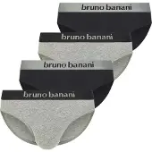 Bruno Banani 4er Pack Flowing Sportslip / Unterhose
