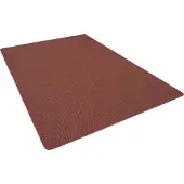 Snapstyle Teppich Flachgewebe Rot Meliert, Größe:80x160 cm