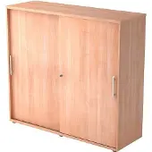 Hammerbacher Schiebetürschrank 3OH 120cm RE Nussb./Nussb.