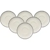 Villeroy & Boch Untertasse "Kaffee- / Teeuntertassen Design Naif ø 15 cm 6er Set bunt"