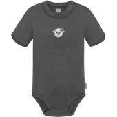 Normani Baby Merino Kurzarmbody „Tihoi" - 9305
