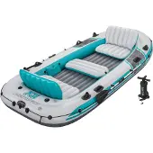 Bestway Hydro Force Schlauchboot Komplett-Set Adventure Elite X5 364 x 166 x 45 cm