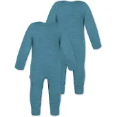 Normani 2er Pack Baby Merino Strampler „Tangoio" - 9593