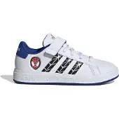 Adidas Grand Court Strap Marvel Spider-Man Cloud White Core Black Royal Blue (GS) - EU 35