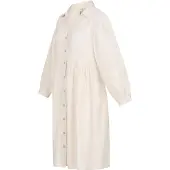 Ragwear Minikleid "Sommerkleid Almu", Damen, Gr. XXL, N-Gr, beige (ecru), Obermaterial: 75% Viskose CV. 25% Leinen LI., Kleider Minikleid