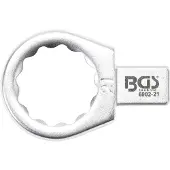 Bgs Einsteck-Ringschlüssel 21 mm Aufnahme 9 x 12 mm