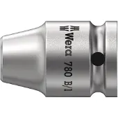 Wera 780 B, Buchse, 3/8", Imperial, 1 Kopf/Köpfe, 1/4", 3 cm
