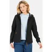Camel active Softshell Jacke aus recyceltem Polyester in Schwarz | Gr.: 44