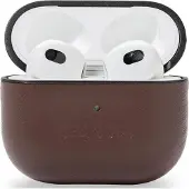 Decoded Leather Aircase Lite for Airpods Gen3 Chocolate Brown