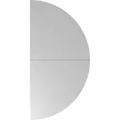 Hjh OFFICE PRO LA160 W - Ansatztisch 160x80 Grau