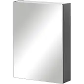 MÖBELPARTNER Spiegelschrank Basic 50 x 15,8 x 70 cm anthrazit 1-türig