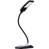 Hansa - Styro LED-Tischleuchte Twist, 300 Lumen, Flexarm, Lebensdauer 30.000 Stunden, silberfarben