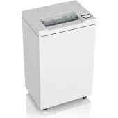 Ideal Aktenvernichter 2445 SMC, Minischnitt 0,8 x 5 mm, P-7, 35 l, 3-4 Blatt Schnittleistung, mit Rollen, Blauer Engel, grau