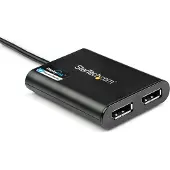StarTech.com Usb Auf Dual Displayport 4k Adapter 60hz