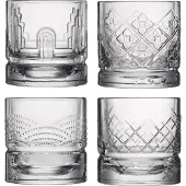 La Rochère France Whiskyglas "Whiskybecher Dandy 300 ml 4er Set transparent"