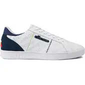Ellesse Men LS-80 LTHR AM White Lime Green-Schoenmaat 39,5