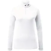Kjus Skipullover Feel Half Zip Damen Weiß-Größe 38