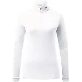 Kjus Skipullover Feel Half Zip Damen Weiß-Größe 42