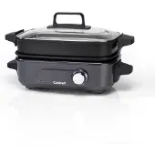 Cuisinart - Cooking Multicooker GRMC3 - all-in-one - Mit Grillpfanne und Dampfgareinsatz