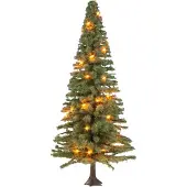 Noch Beleuchteter Weihnachtsbaum, Grün