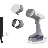 Tefal Access Steam Easy DT7151, Tragbare Dampfbürste, 0,15 l, 0,25 min, Grau, Weiß, Tasten, Handschalter