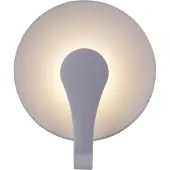 Näve LED-Wandleuchte; Farbe: silber matt, 1176259