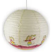 Sigikid Niermann Papierballon-Pendelleuchte RAINBOW RABBIT