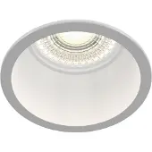 Maytoni Reif Spot Strahler Einbauleuchte DL049-01W 1xGU10, Weiß, aus Aluminum, exkl. Leuchtmittel