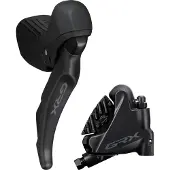 Shimano GRX Dual Control Hydraulic Disc Brake Lever Set STRX610L/BRRX820F Rechts 12 Schalthebel