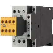 Eaton Power Quality Eaton 191711 Sicherheitsschütz, 380 V 400 V: 11 kW, 2 S, 3 Ö, RDC 24: 24 - 27 V DC, Gleichstrombetätigung, Schraubklemmen, Mit Spiegelkontakt.