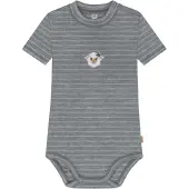 Normani Baby Merino Kurzarmbody „Tihoi" - 9325