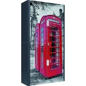 Easy Rollladenschrank easyoffice BxTxH 86x37,5x204cm Telefonzelle
